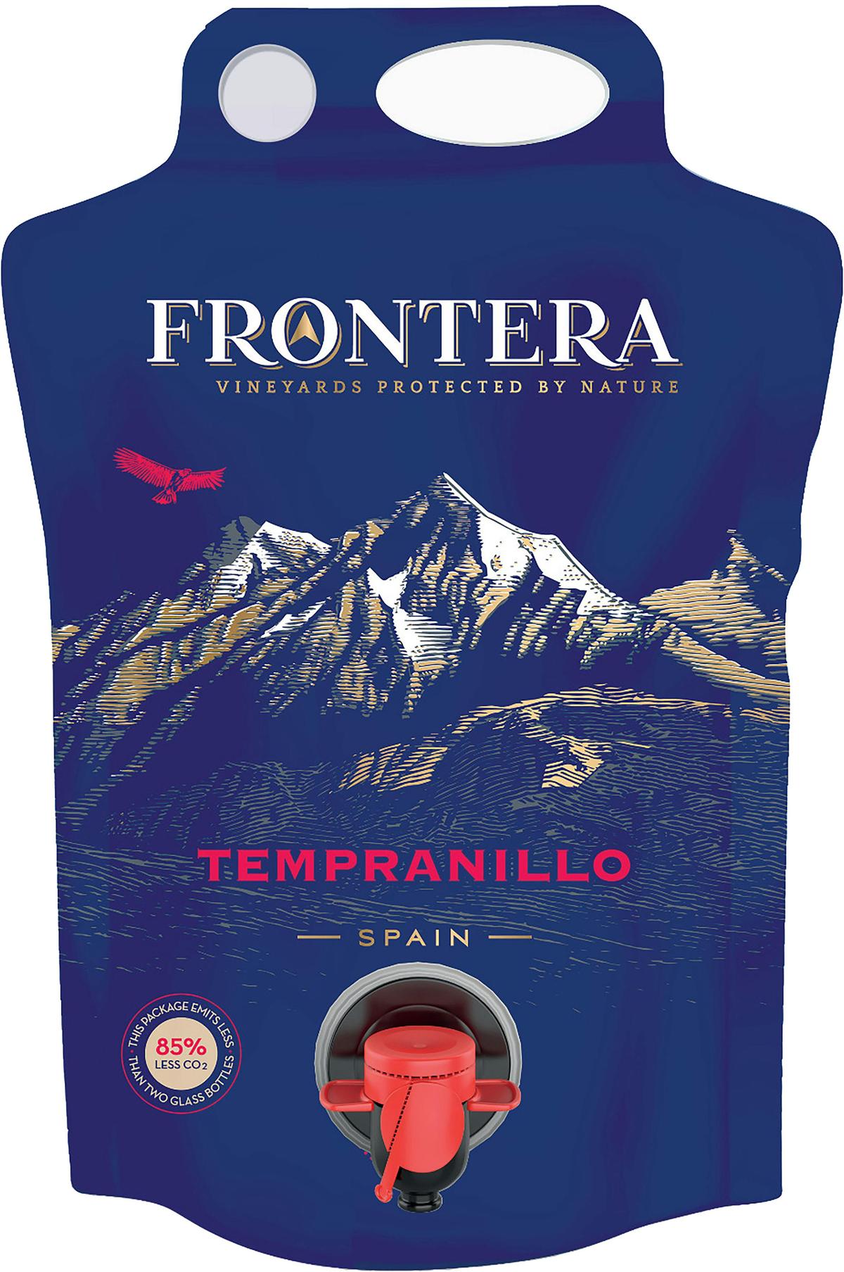 Frontera Tempranillo 2022 wine pouch